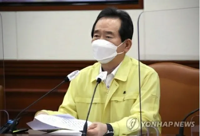 丁世均首相＝（聯合ニュース）
