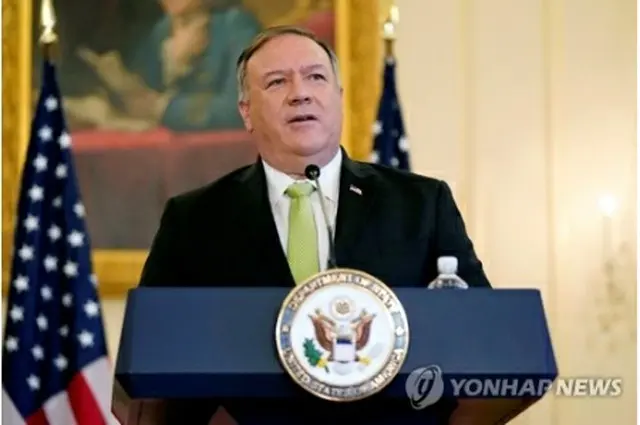 ポンペオ米国務長官＝（ロイター＝聯合ニュース）