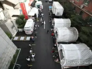 韓国の新型コロナ感染者113人　5日ぶりに3桁に増加