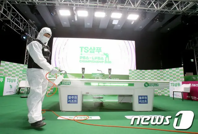 卓球「TS Shampoo PBA/LPBAチャンピオンシップ」、入念に防疫作業し開催＝韓国（画像提供:wowkorea）