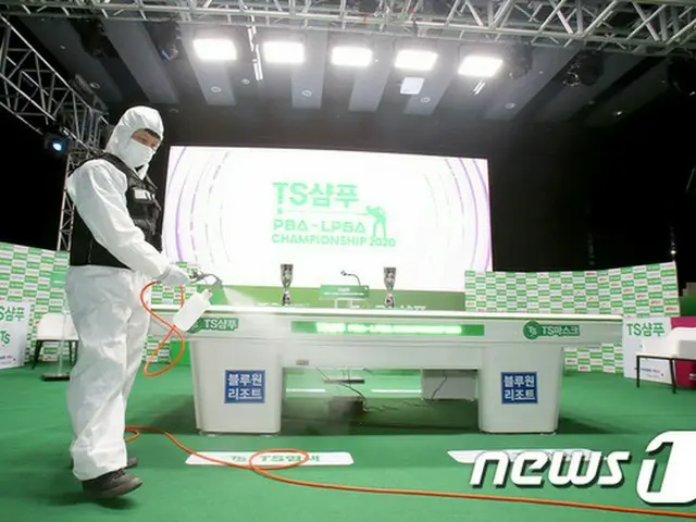 卓球「TS Shampoo PBA/LPBAチャンピオンシップ」、入念に防疫作業し開催＝韓国（画像提供:wowkorea）