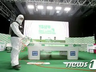 卓球「TS Shampoo PBA/LPBAチャンピオンシップ」、入念に防疫作業し開催＝韓国