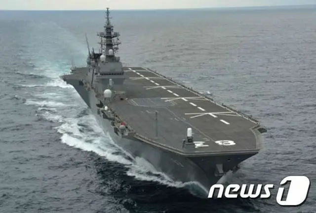 海上自衛隊の空母「いずも」（画像提供:wowkorea）