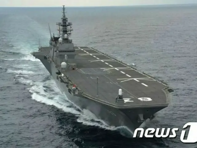 海上自衛隊の空母「いずも」（画像提供:wowkorea）