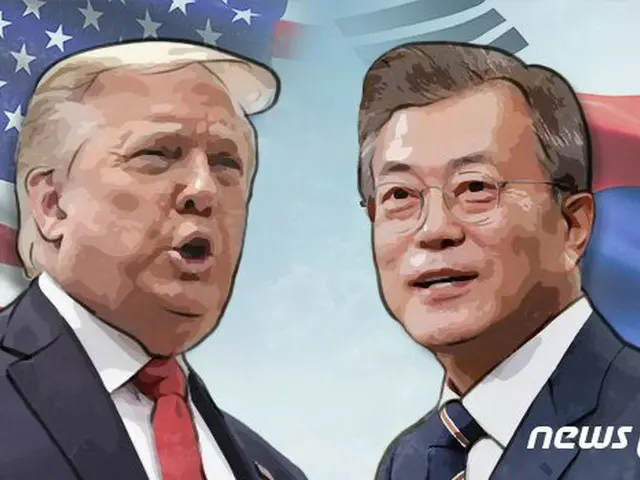 文大統領、新型コロナ感染のトランプ大統領に見舞い電報予定（画像提供:wowkorea）