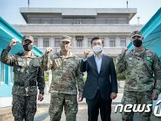 徐旭国防部長官、見学再開を前にJSAを訪問「9・19合意履行に努力」を強調＝韓国