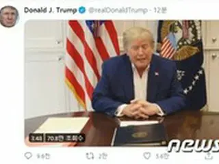 トランプ、動画に直接出演し「数日間は試験台になる」＝韓国報道