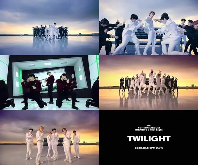 「WEi」の1stミニアルバム「IDENTITY : First Sight」のタイトル曲「TWILIGHT」の第2弾ミュージックビデオティーザーが公開された。（画像提供:wowkorea）