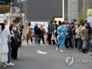 ［速報］韓国の新規コロナ感染者６４人増　２桁台続く