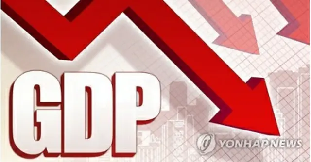韓国の４～６月期の実質ＧＤＰ成長率は中国に次いで２番目に高かった（イラスト）＝（聯合ニュース）