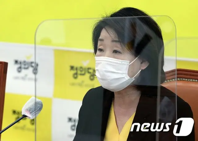 韓国野党“正義党”の沈相ジョン代表（画像提供:wowkorea）