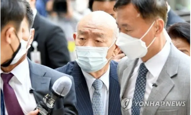 ４月の公判に出廷した全被告（資料写真）＝（聯合ニュース）