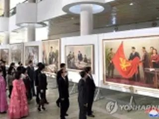 北朝鮮で次々と党創建75年記念行事　お祝いムード盛り上げ