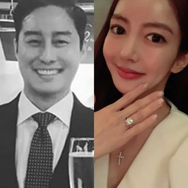 俳優イ・フィリップ＆パク・ヒョンソン、10月10日に結婚＝ことし1月ダイヤの指輪でプロポーズ（画像提供:wowkorea）