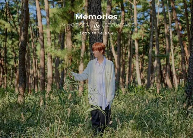 キム・ウソク、イ・ウンサンとのデュエット曲「Memories」コンセプトフォト公開（画像提供:wowkorea）