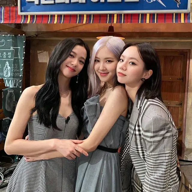 ヘリ（元Girl’s Day）、「BLACKPINK」ジス＆ROSEと美しい3ショット（画像提供:wowkorea）