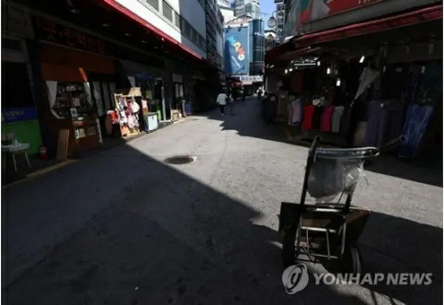 閑散とした南大門市場（資料写真）＝（聯合ニュース）