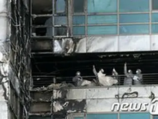 蔚山消防本部「住商複合マンション火災の世帯別財産被害調査に着手」＝韓国
