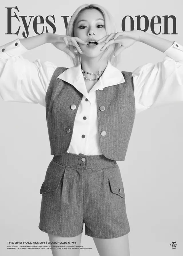 チェヨン（TWICE）、ニューアルバム「Eyes wide open」個人ティザー公開（画像提供:wowkorea）