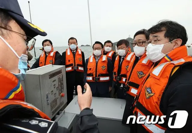小延坪島を訪問した国民の力「現場を見て、泳いで北朝鮮へ渡るのは不可能」＝韓国（画像提供:wowkorea）