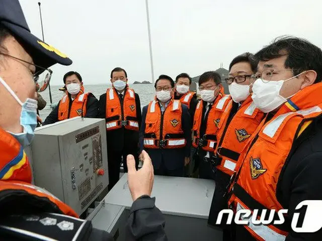 小延坪島を訪問した国民の力「現場を見て、泳いで北朝鮮へ渡るのは不可能」＝韓国（画像提供:wowkorea）