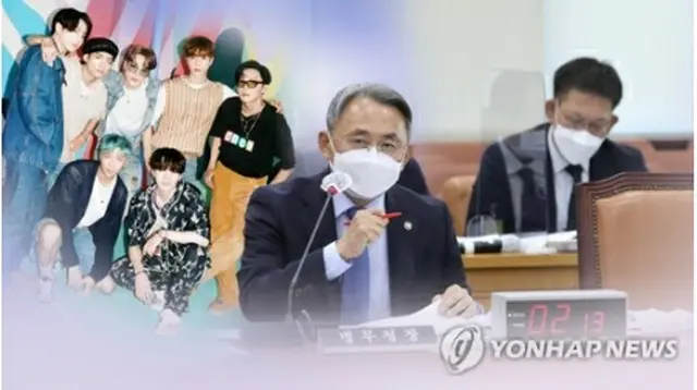 韓国兵務庁は大衆文化芸術分野の優秀者の兵役延期などを柱とする兵役法改正を推進している（コラージュ）＝（聯合ニュース）