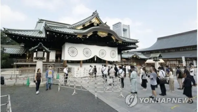 東京の靖国神社（資料写真）＝（共同＝聯合ニュース）