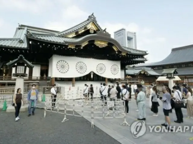 東京の靖国神社（資料写真）＝（共同＝聯合ニュース）