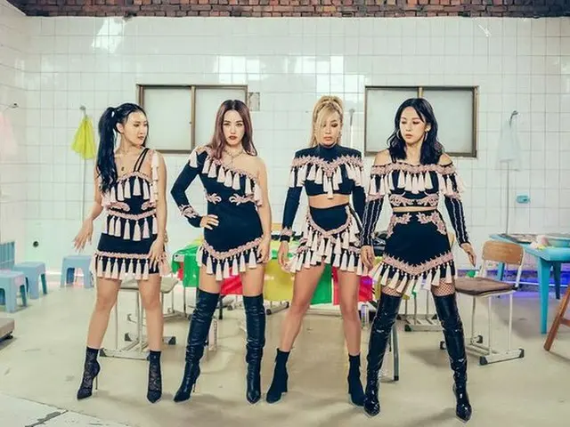 「払い戻し遠征隊」が「LOVELYZ」のステージ衣装も完璧に着こなした。（画像提供:wowkorea）