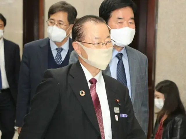 訪韓した、河村建夫 日韓議員連盟幹事長（画像提供:wowkorea）