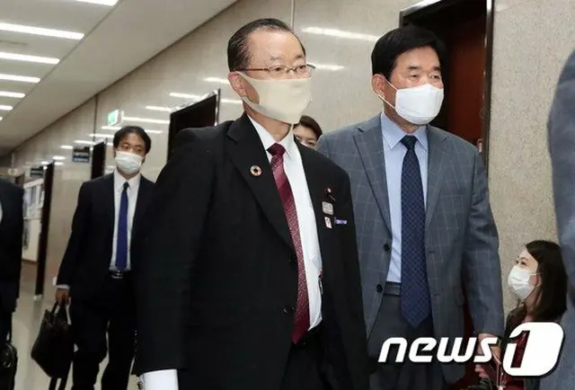 訪韓した、川村健夫 日韓議員連盟幹事長（画像提供:wowkorea）