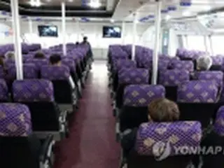 国際旅客船利用客９４%減　企業の廃業続くも公的支援は低調＝韓国