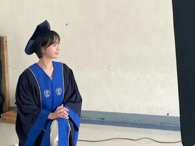 女優パク・ギュヨン、延世大卒業写真撮影「今学期の終わりに卒業」（画像提供:wowkorea）