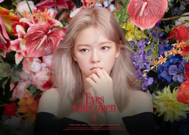 「TWICE」ジョンヨン、新曲「Eyes wide open」個人ティザー公開…“早く回復できるように”と心意気（画像提供:wowkorea）