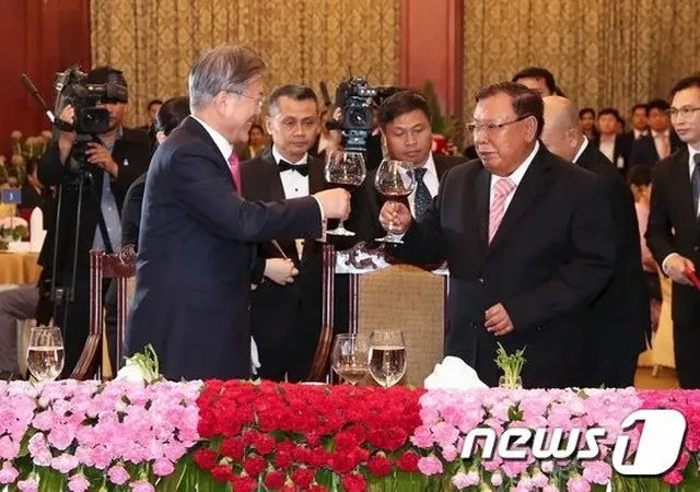 文大統領、ラオス再修好25周年に祝賀メッセージ…「未来志向的発展を期待」（画像提供:wowkorea）