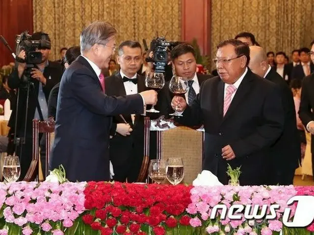 文大統領、ラオス再修好25周年に祝賀メッセージ…「未来志向的発展を期待」（画像提供:wowkorea）