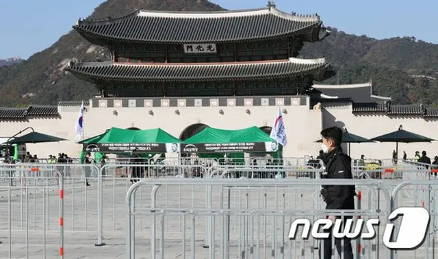 韓国ソウルのクァンファムン（光化門）広場（画像提供:wowkorea）
