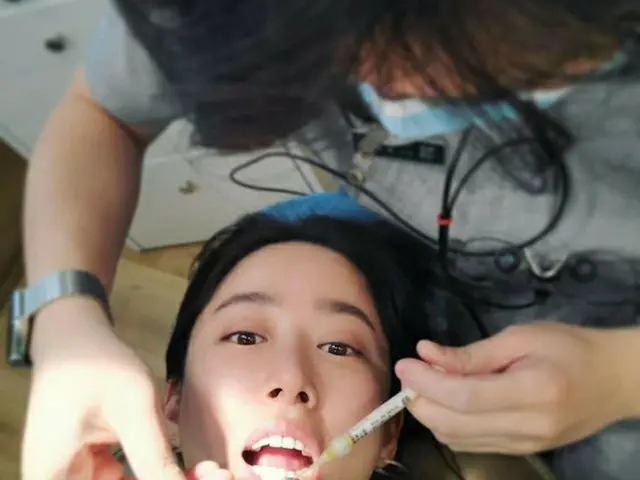 女優チョン・ヘビン、歯科は一生無料？…「夫から受ける治療」（画像提供:wowkorea）