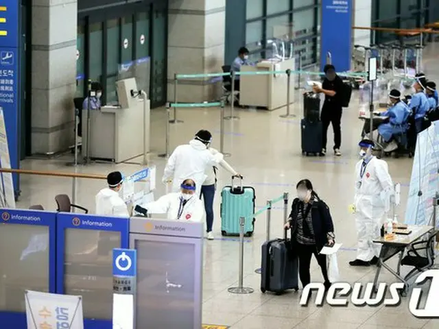 ドイツからインチョン（仁川）空港に入国した40代の夫婦が陽性判定…仁川累積1021人=韓国（提供:news1）