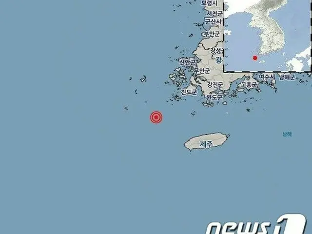 全羅南道南西でM2.5の地震が発生＝韓国（画像提供:wowkorea）