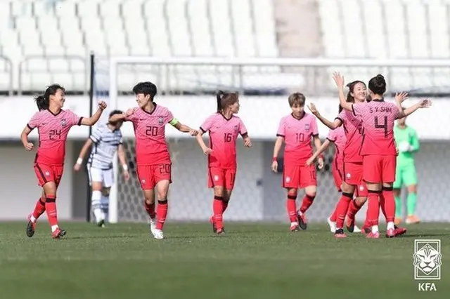 女子サッカー韓国代表、スペシャルマッチ第2戦でU-20代表に2-0勝利（画像提供:wowkorea）