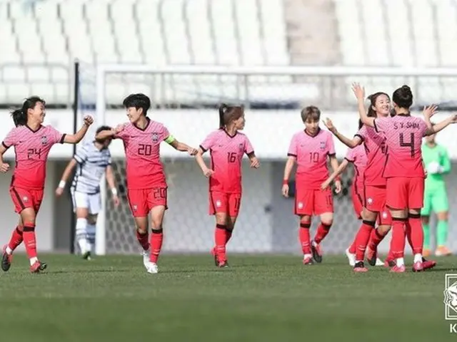 女子サッカー韓国代表、スペシャルマッチ第2戦でU-20代表に2-0勝利（画像提供:wowkorea）