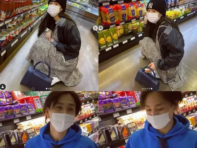 ヒョナ＆恋人イドン（DAWN）、おしゃれな買い物写真を公開＝まるで新婚夫婦（画像提供:wowkorea）