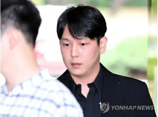 強制わいせつ罪で起訴され、昨年7月に初公判のため出廷したヒムチャン（資料写真）＝（聯合ニュース）