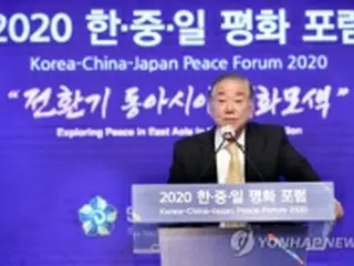 韓国大統領補佐官「終戦宣言は非核化の入り口」　北に対話呼び掛け