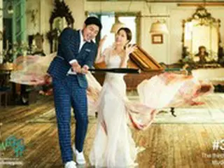元韓国プロ野球選手ヤン・ジュンヒョク、“19歳年下”新婦とのウエディング画報公開
