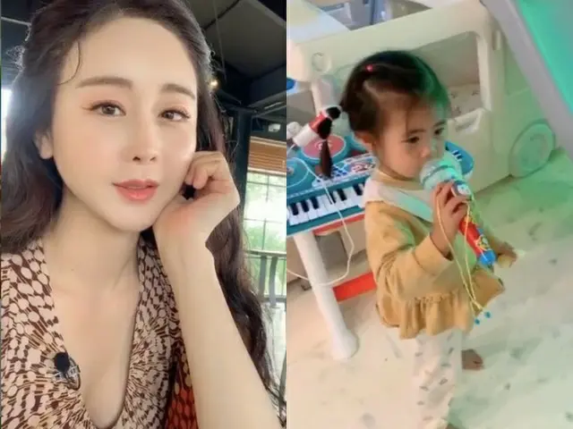 ハム・ソウォン、娘の高熱に“民間療法”で対処…非難殺到で謝罪する事態に(画像提供:wowkorea)