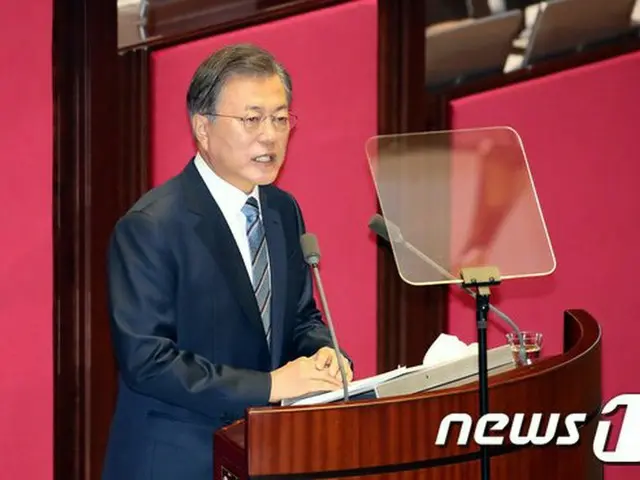 文大統領“絶え間ない対話”の意志再び明言…終戦宣言については言及せず＝韓国（画像提供:wowkorea）