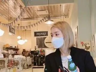 イ・ジン（元Fin.KL）、ニューヨークでも輝く妖精…金髪ヘアも完璧なビジュアル