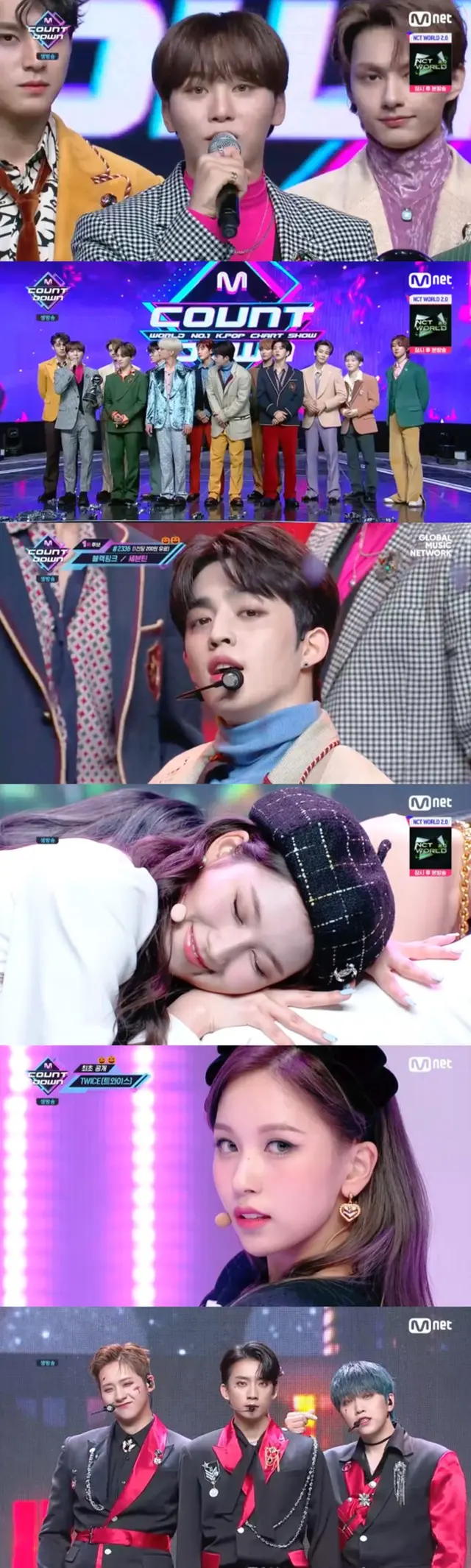 「SEVENTEEN」が「BLACKPINK」を破り、「M COUNTDOWN」で1位のトロフィーを握った。（画像提供:OSEN）